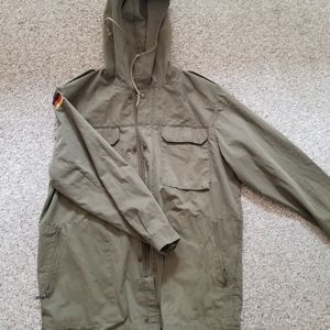Vintage German Military Rain Coat